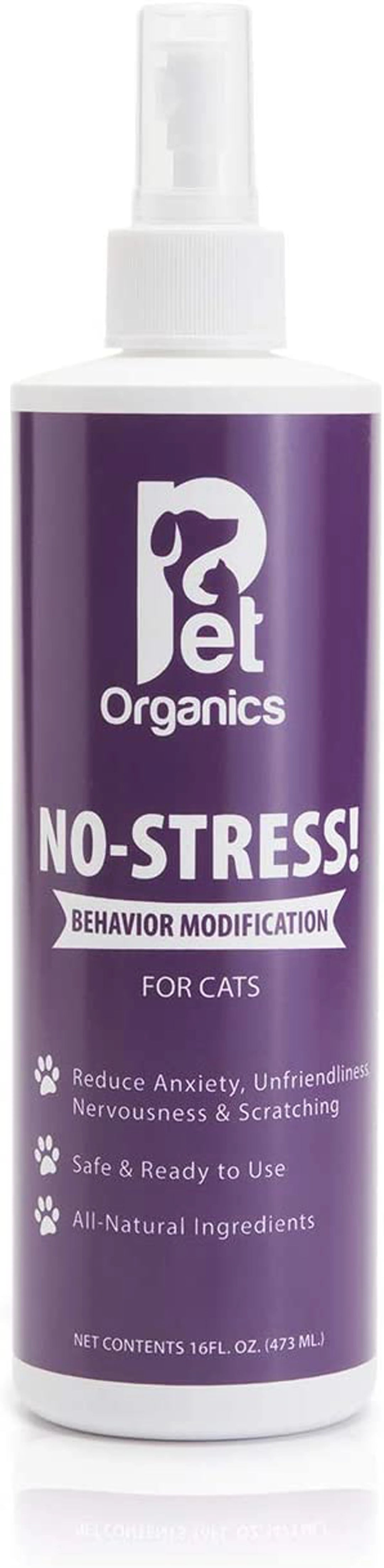 Pet Organics No-Stress Behavior Modification Spray for Cats 1ea/16 oz