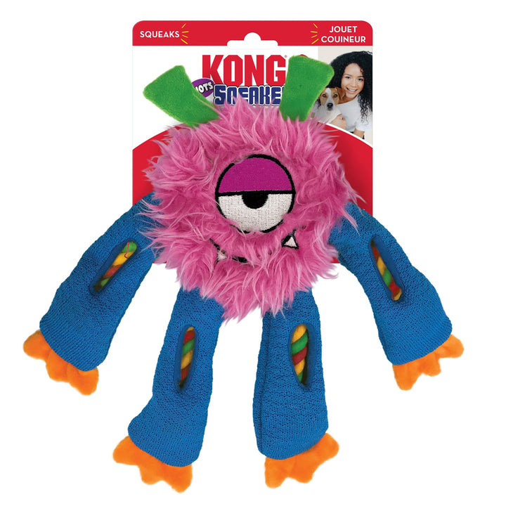 KONG Sneakerz Knots Dog Toy Assorted 1ea/MD