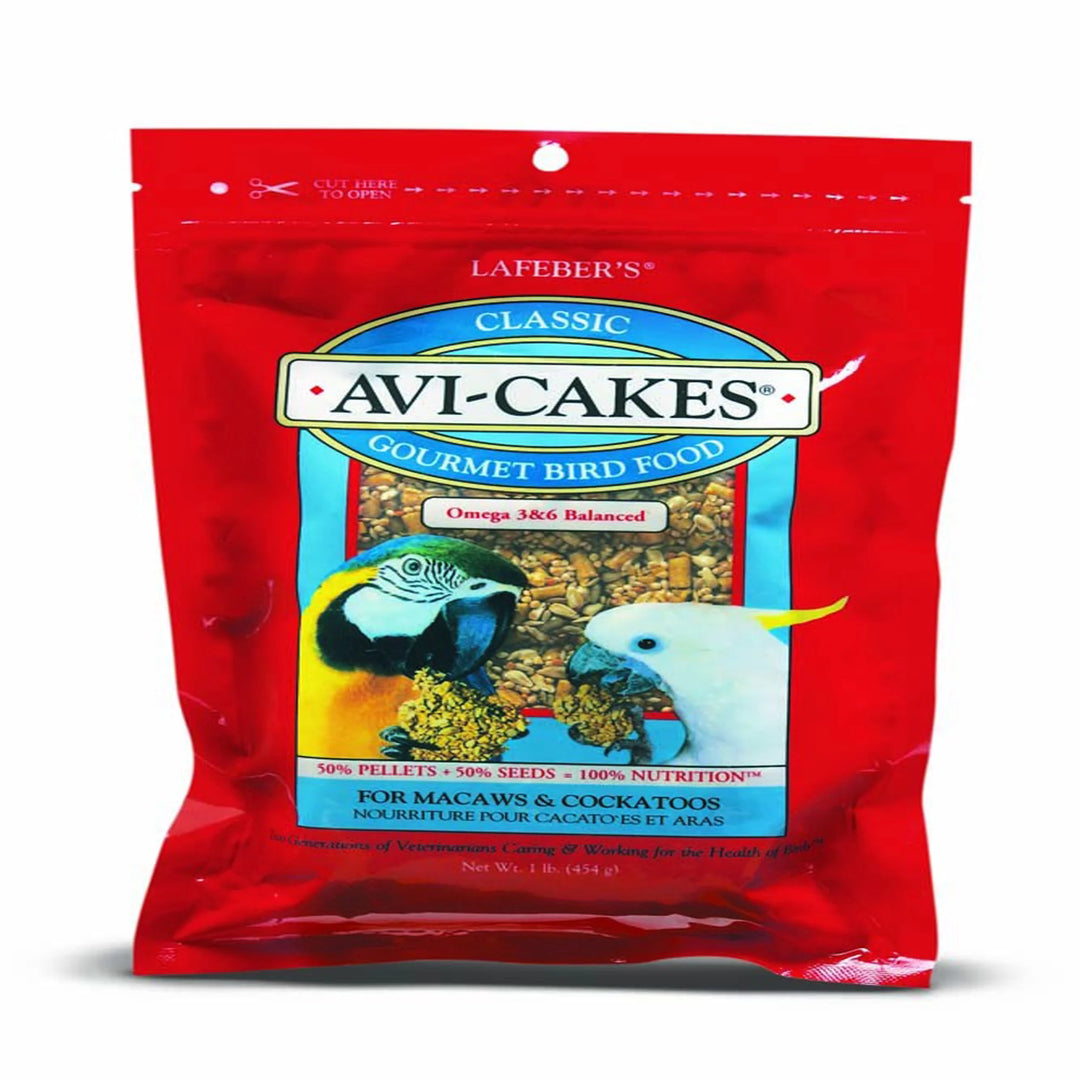 Lafeber Company Classic Avi-Cakes Macaw-Cockatoo Treat 1ea/1 lb