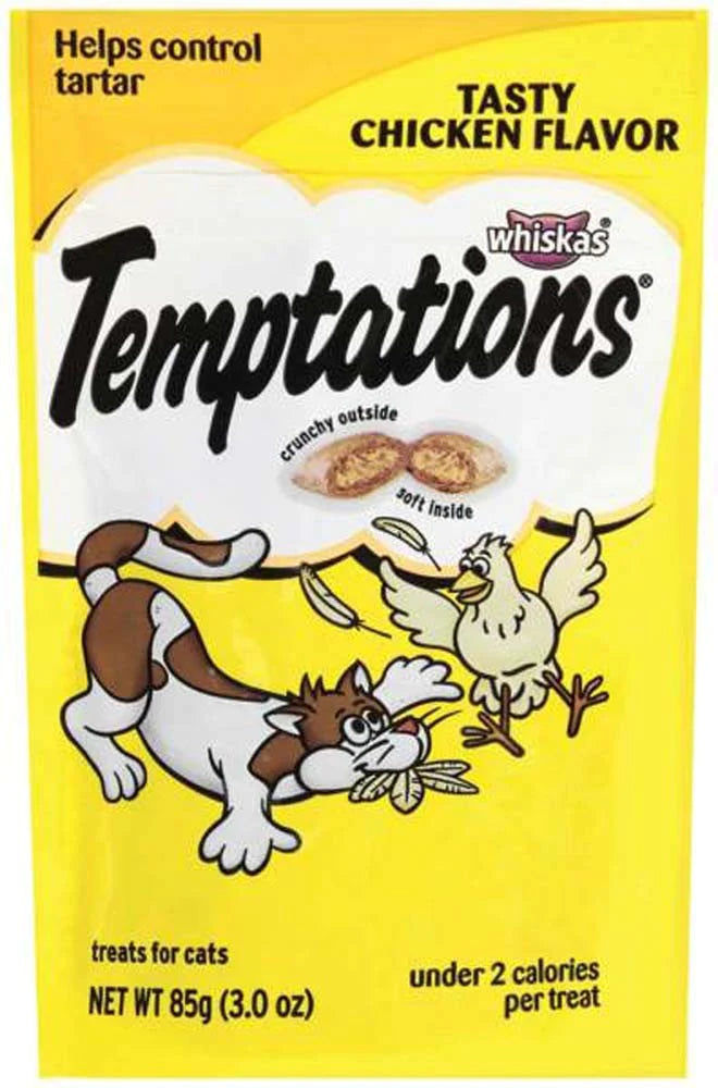 Temptations Classics Crunchy & Soft Adult Cat Treats Tasty Chicken 1ea/3oz.