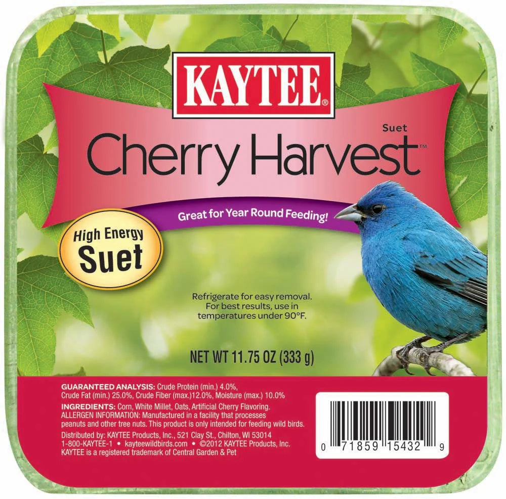 Kaytee Cherry Harvest High Energy Suet 1ea/11.75 oz