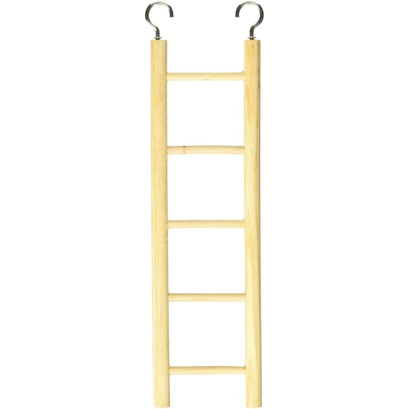 Penn Plax Natural Wooden Ladder for Birds - Small 1 count