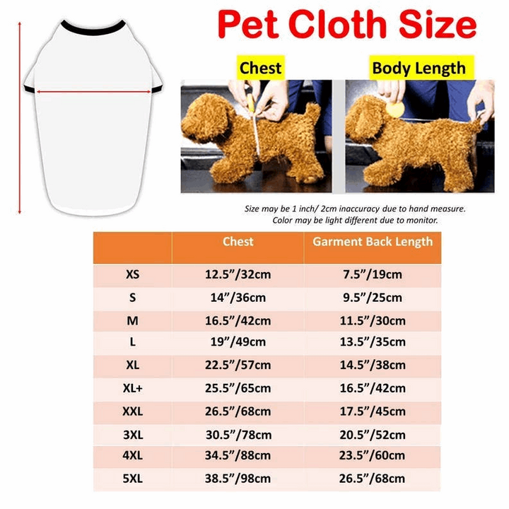 Animal Pattern - Matching Pet and Owner Clothing Set