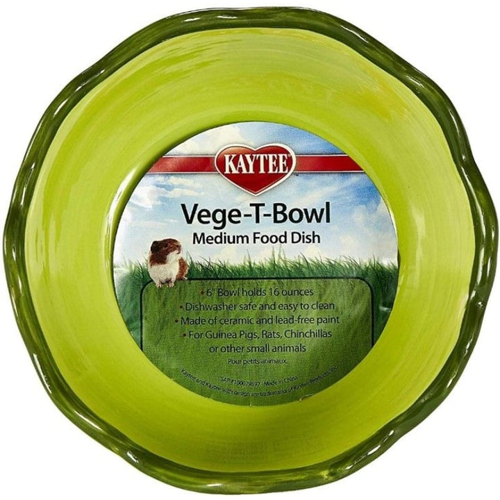 Kaytee Veg-T-Bowl - Cabbage - 6" Diameter - 1 count