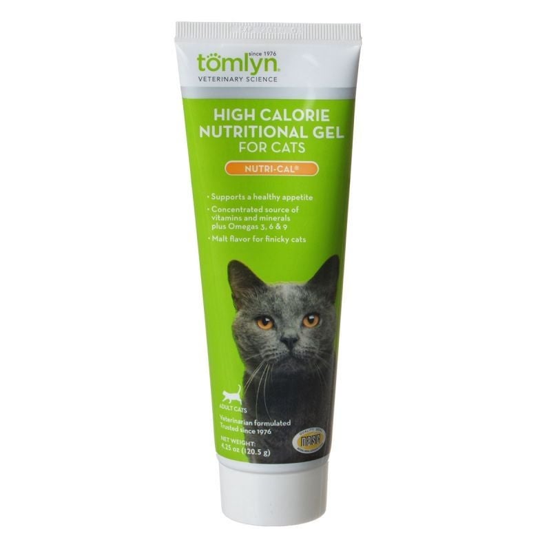 Tomlyn High Calorie Nutritional Gel for Cats Nutri-Cal Supports a Healthy Appitite - 4.25 oz