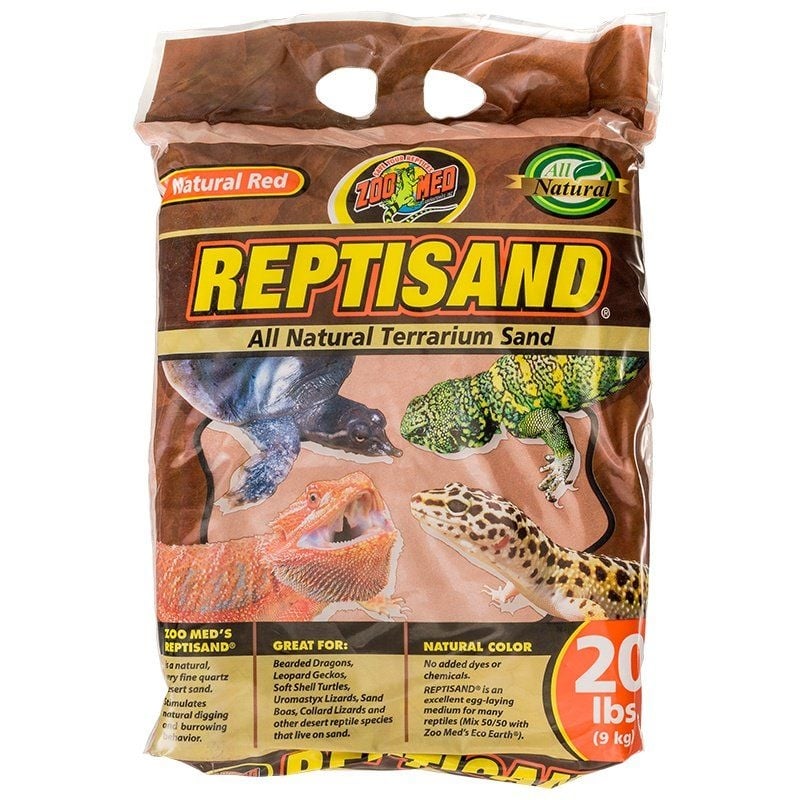 Zoo Med ReptiSand Substrate - Natural Red - 40 lb (2 x 20 lb)