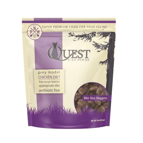 Steves Cat Quest Freeze Dried Nuggets Chicken 10oz.