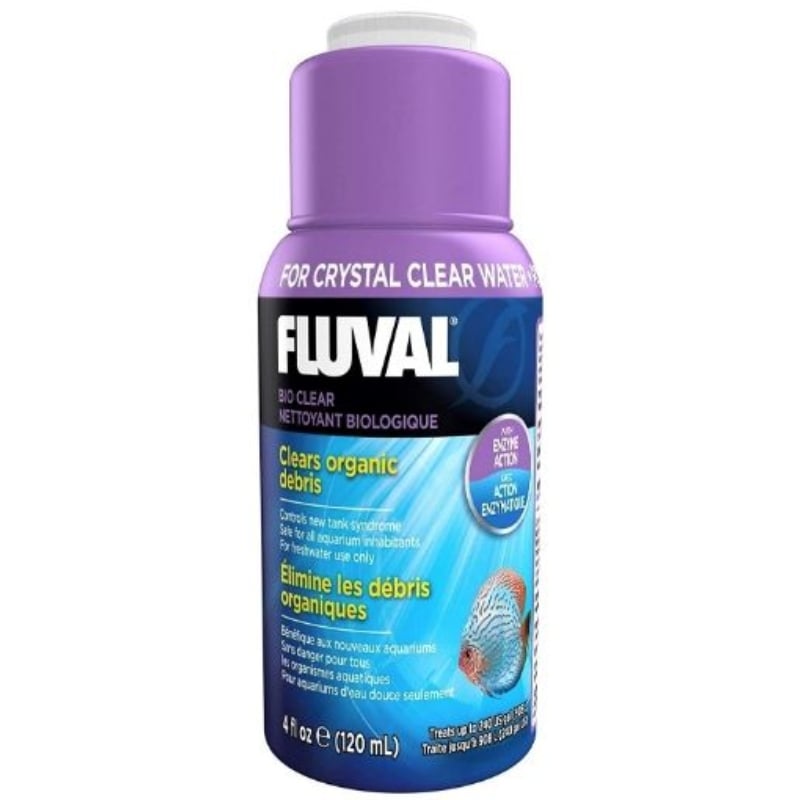 Fluval Bio Clear for Clearing Organic Debris in Aquariums - 4 oz