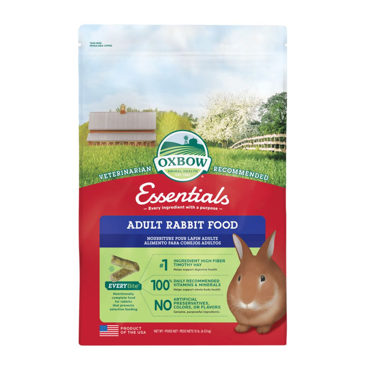 Oxbow Animal Health Essentials Adult Rabbit Food 1ea/10 lb