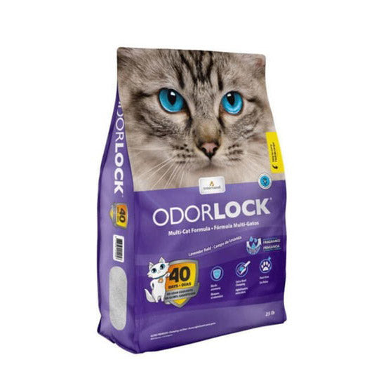 Intersand Odorlock Lavender Cat Litter 1ea/25 lb