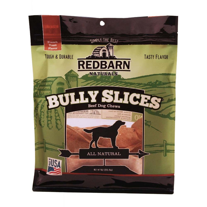 Redbarn Pet Products Natural Bully Slices Dog Treat French Toast 1ea/9 oz