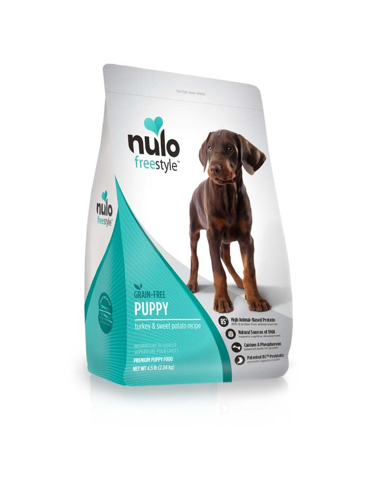Nulo FreeStyle Grain Free Puppy Dry Dog Food Turkey & Sweet Potato 1ea/4.5 lb