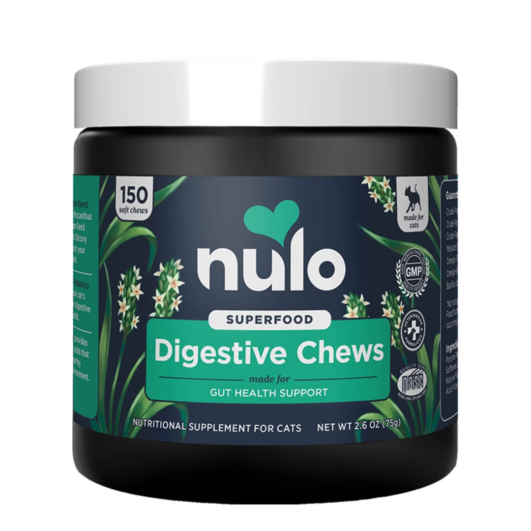 Nulo Superfood Digestive Supplement Chews for Cats 1ea/2.6 oz, 150 ct
