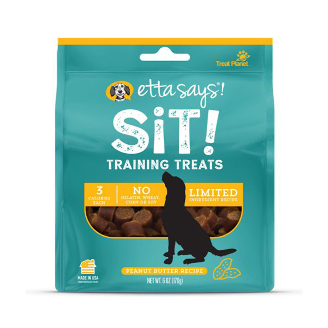 Etta Says! Sit! Training Treats Peanut Butter 1ea/6 oz