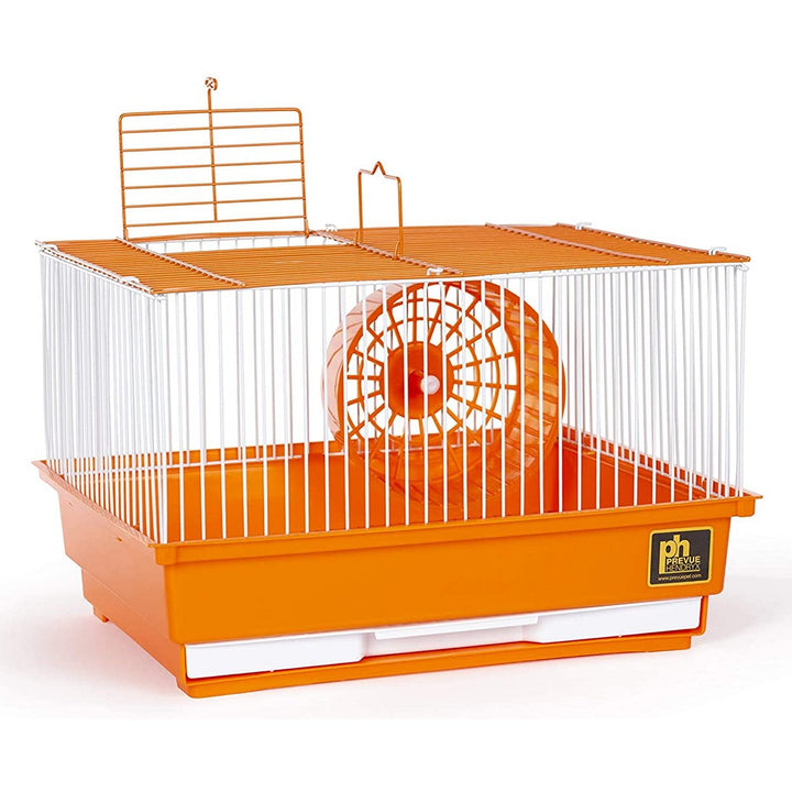 Prevue Pet Products Single-Story Hamster and Gerbil Cage - Orange
