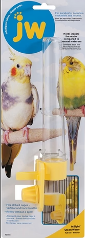 JW Pet Insight Clean Water Silo Waterer for Birds