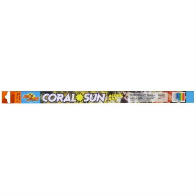 Zoo Med Coral Sun Actinic 420 T8 Lamp Blue 1ea/24 in
