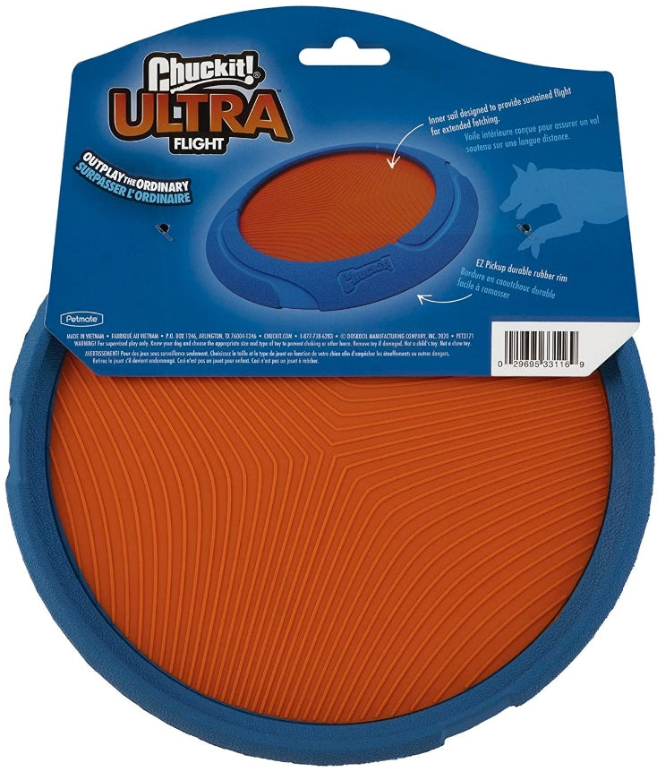 Chuckit Ultra Flight Disc Dog Toy - 1 count