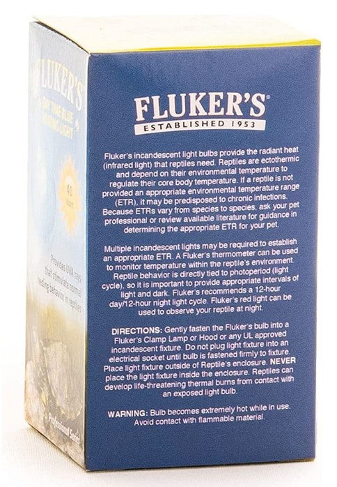 Flukers Professional Series Daytime Blue Heating Light - 40 Watt