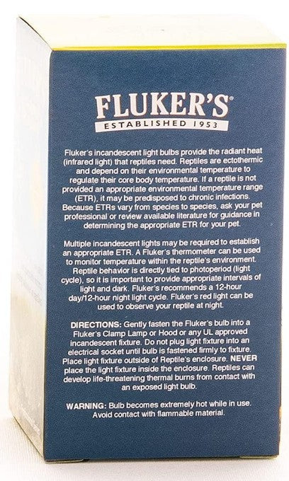 Flukers Professional Series Daytime Blue Heating Light - 60 Watt
