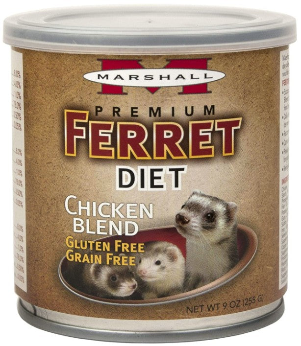Marshall Premium Ferret Diet Chicken Entrée - 9 oz