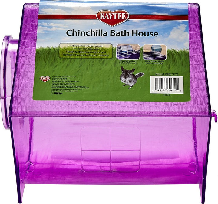 Kaytee Chinchilla Bath House - 1 count