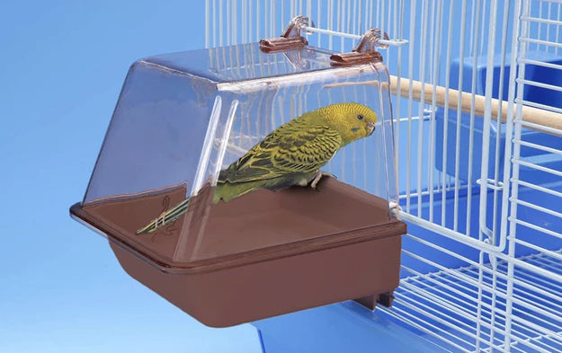 Penn Plax Bird Bath with Universal Hanging Clips