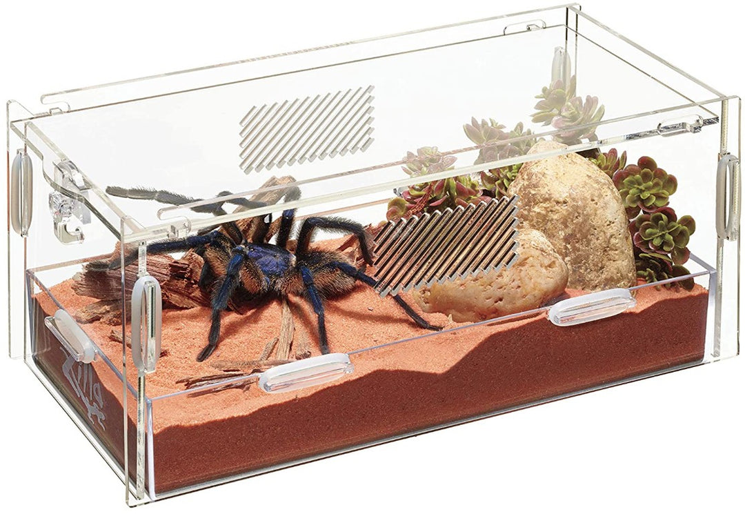 Zilla Micro Habitat Terrestrial for Ground Dwelling Small Pets - Small