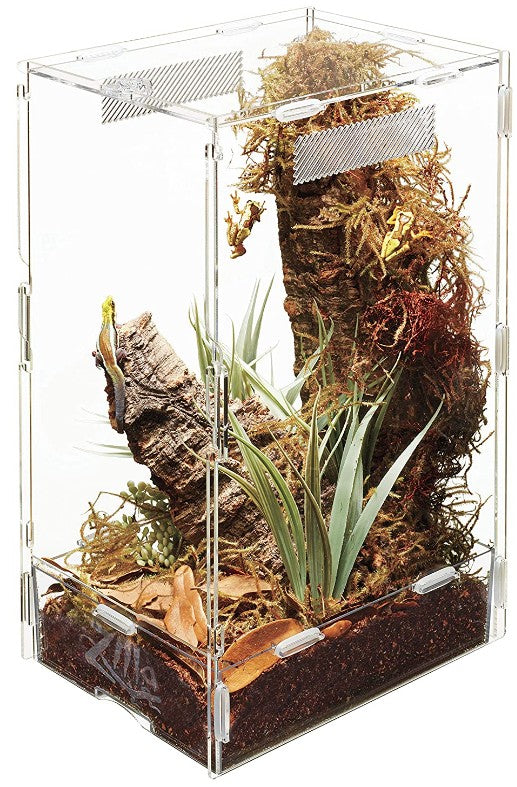 Zilla Micro Habitat Arboreal Home for Tree Dwelling Small Pet - Large