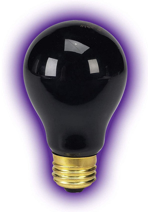 Zilla Night Time Black Light Incandescent Heat Bulb - 50 Watts