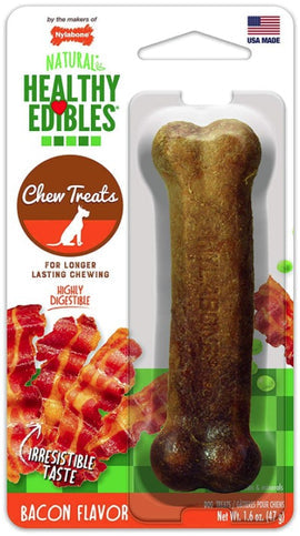 Nylabone Healthy Edibles Chews Bacon Regular