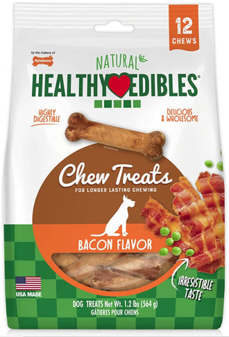 Nylabone Healthy Edibles Chews Bacon Regular