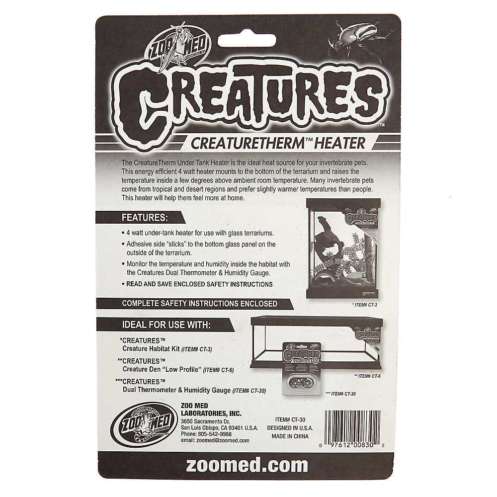 Zoo Med Creatures CreatureTherm Heater - 4 Watt