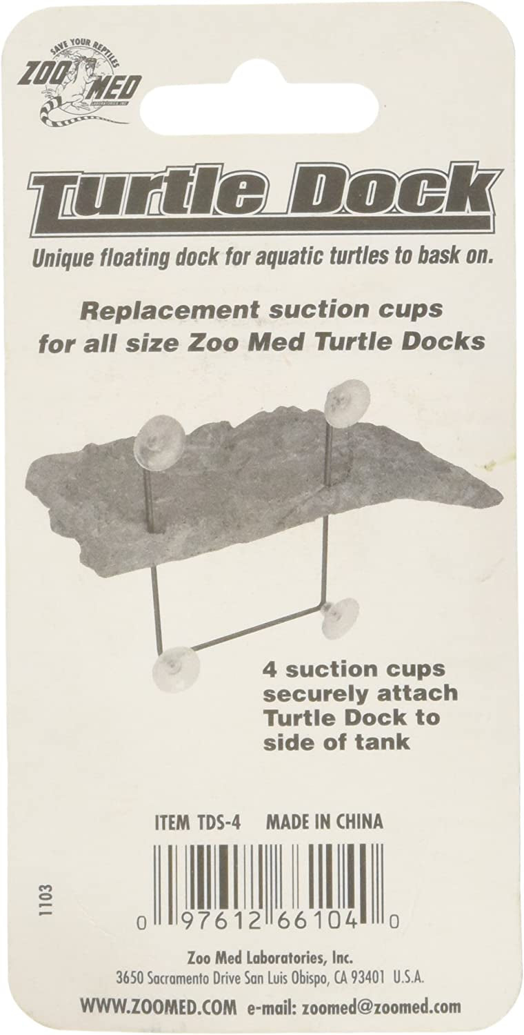 Zoo Med Turtle Dock Suction Cups - 4 Pack