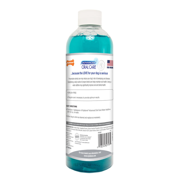Nylabone Advanced Oral Care Water Additive for Dogs Original, 1ea/16 oz 1 ct