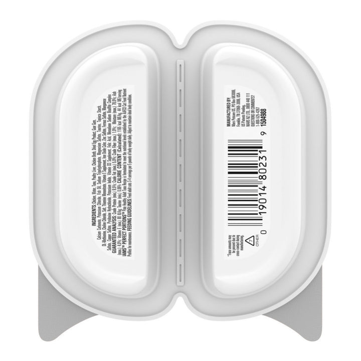 IAMS Perfect Portions Grain Free Healthy Paté Adult Wet Cat Food Tuna 2.6oz 24pk