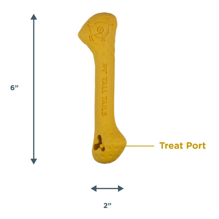 Tall Tails Dog Goat Bone Yellow 6 Inch Default Title