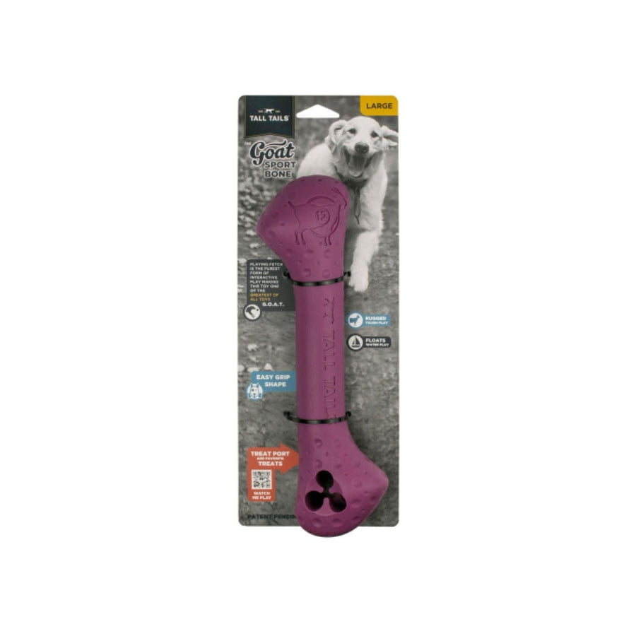 Tall Tails Dog Goat Bone Purple 12 Inch Default Title