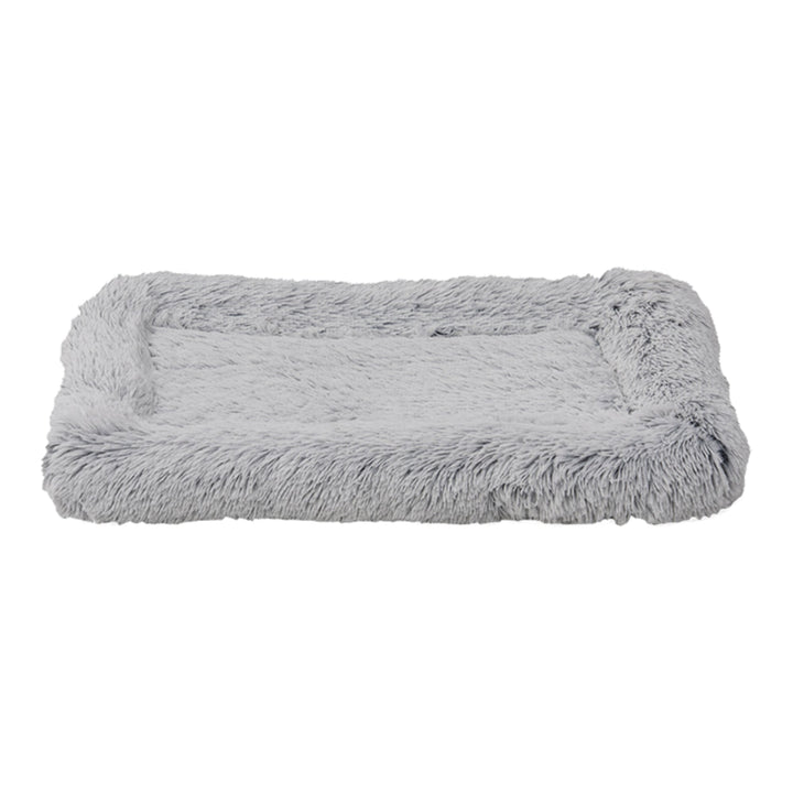 Tall Tails Dog & Cat Grey Cuddle Crate Bed, Small/Medium