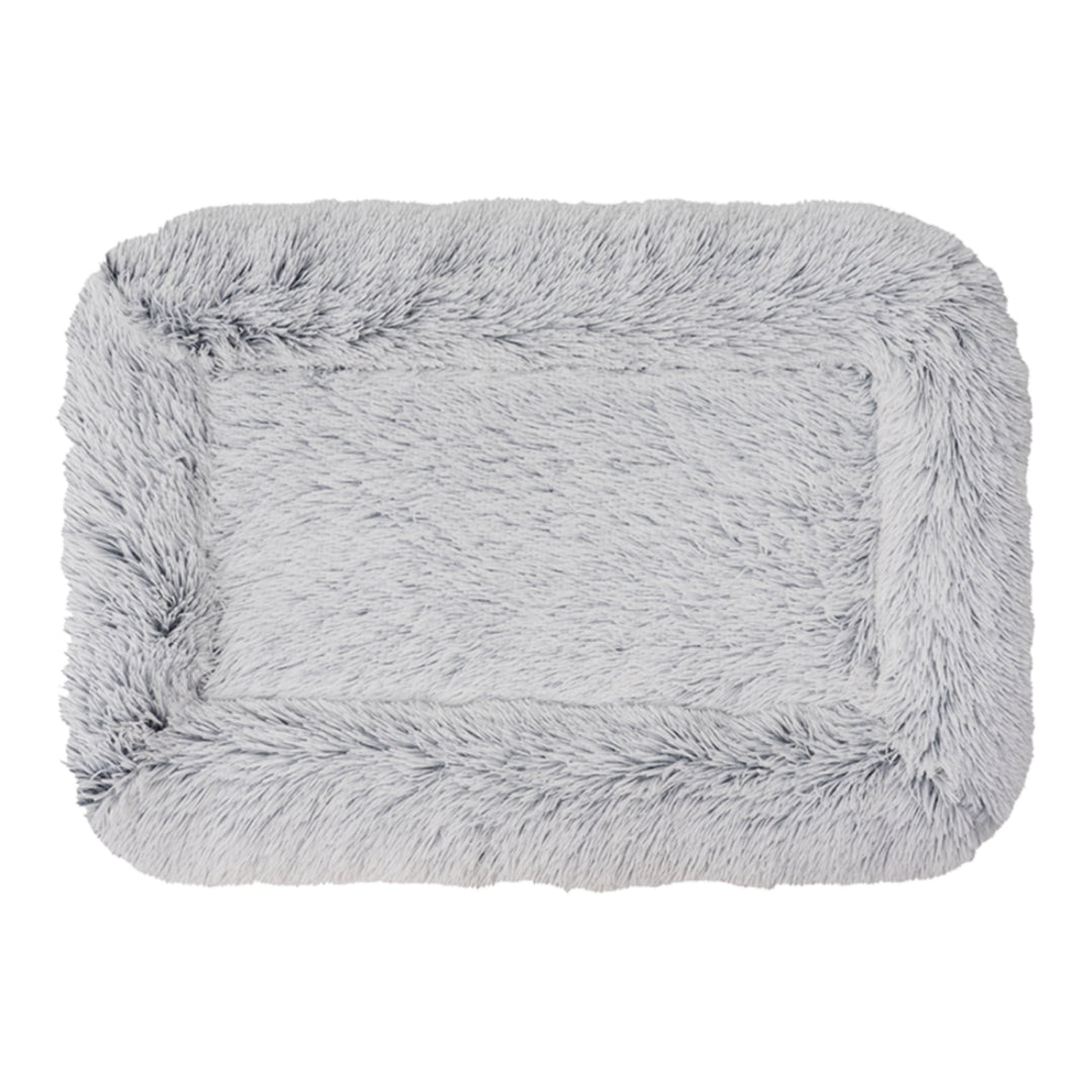 Tall Tails Dog & Cat Grey Cuddle Crate Bed, Small/Medium