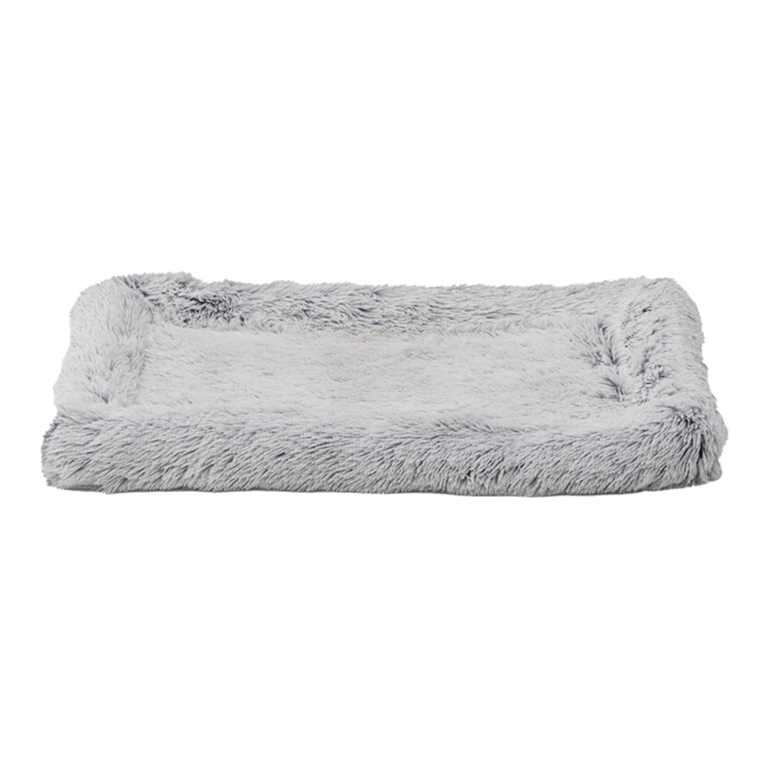 Tall Tails Dog & Cat Grey Cuddle Crate Bed, Large