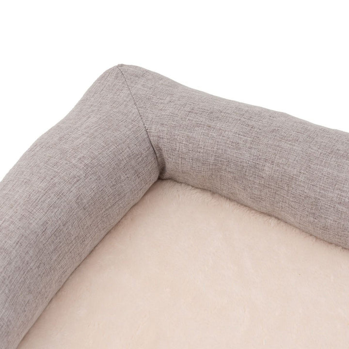 Territory Dog & Cat Khaki Lounger Bed, 30" x 20"