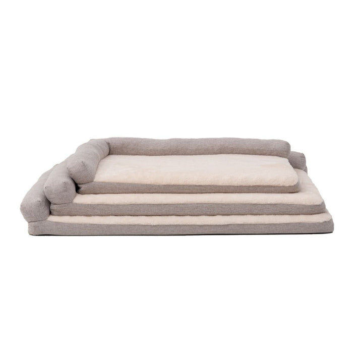 Territory Dog & Cat Khaki Lounger Bed, 30" x 20"