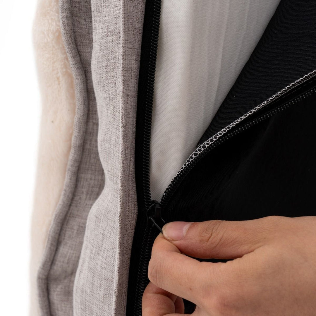 Territory Dog & Cat Khaki Pillow Top Bed, 36" x 23"