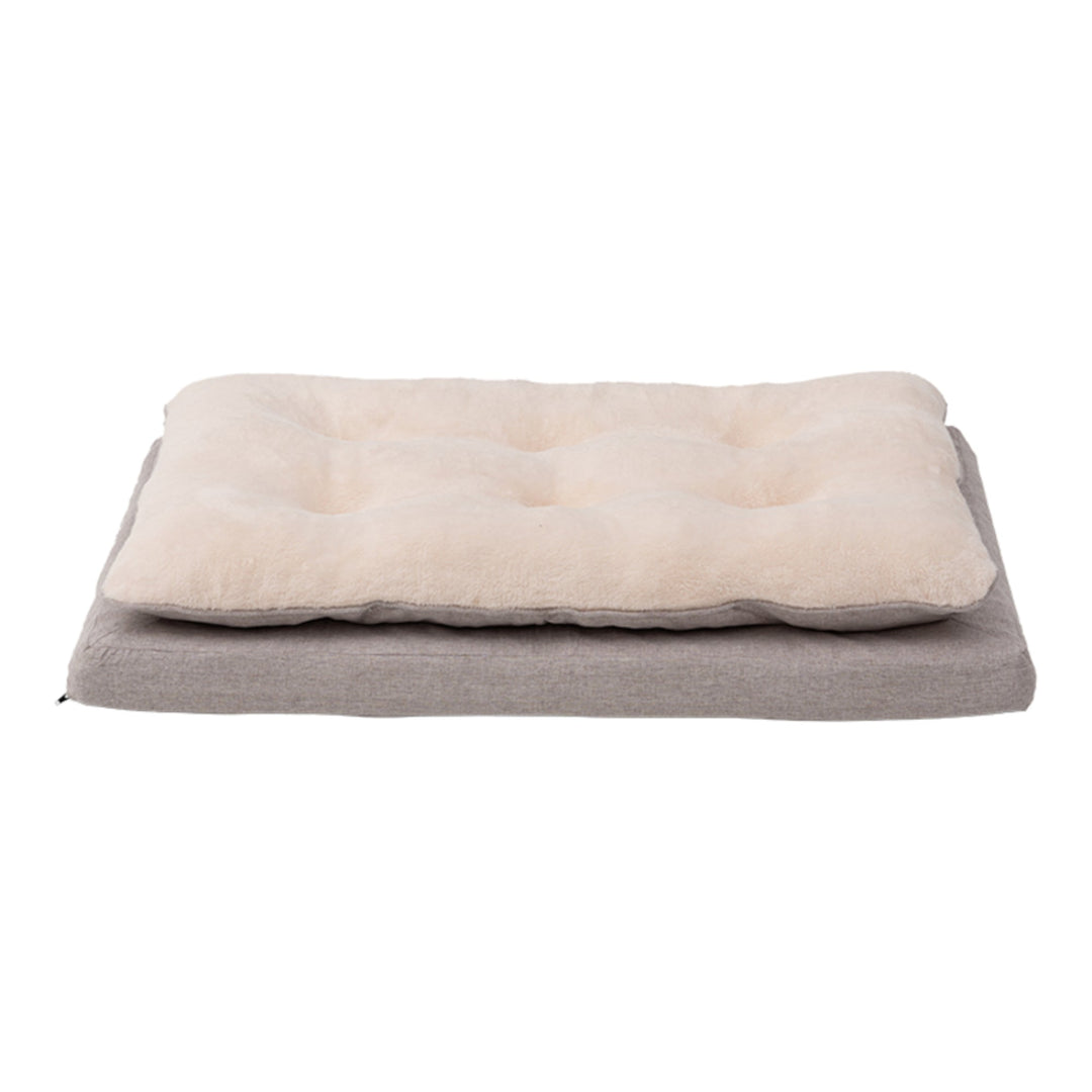 Territory Dog & Cat Khaki Pillow Top Bed, 42" x 28"