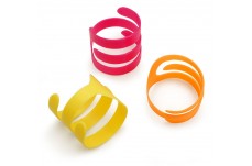 FAT CAT Looney Loops Cat Toy Pink, Yellow, Orange 1ea/One Size, 3 pk ...