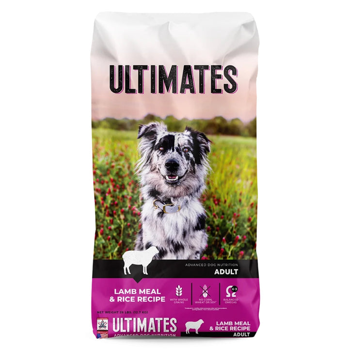 Ultimates Dry Dog Food Lamb Meal & Rice 28lb