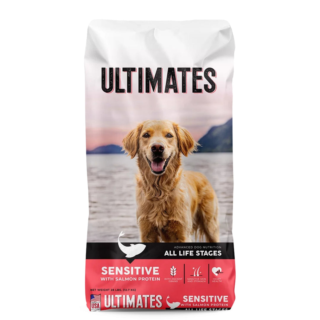 Ultimates Sensitive Dry Dog Food Salmon 28lb