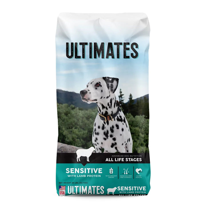 Ultimates Sensitive Dry Dog Food Lamb 28lb