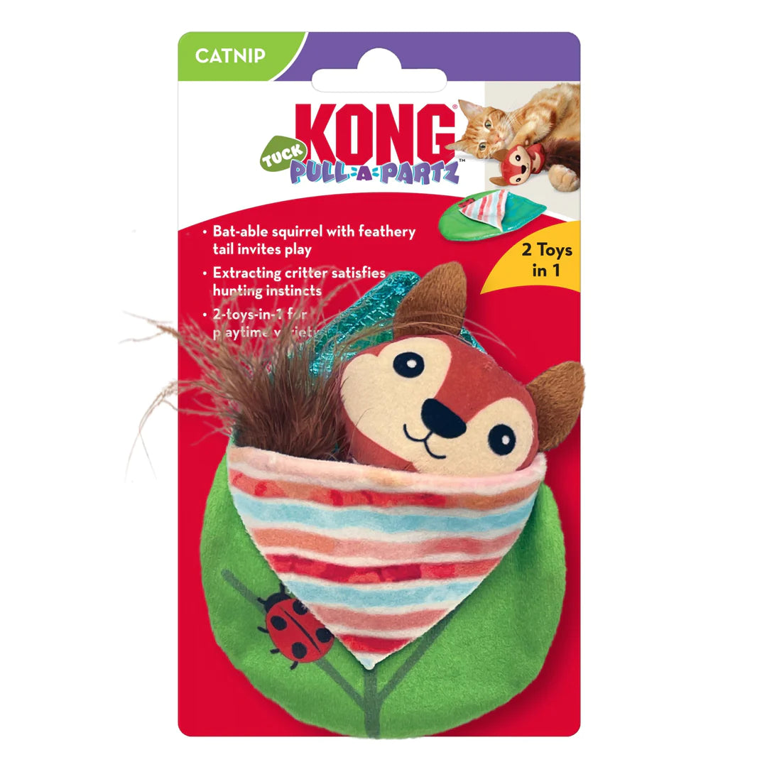KONG Pull-A-Partz Tuck Cat Toy 1ea/One Size-